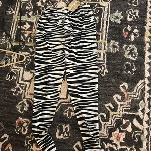 Zebra leggings
